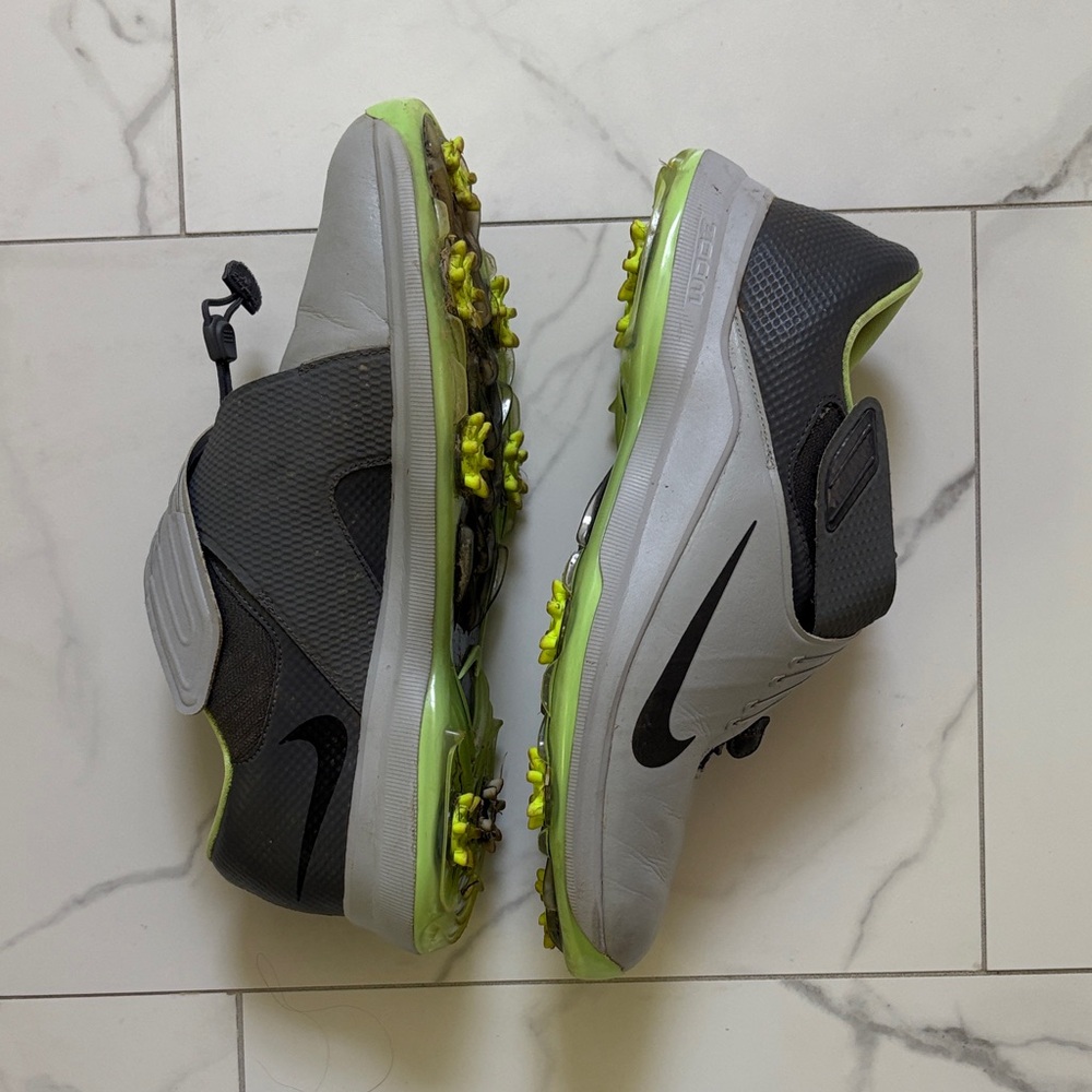 Tiger Woods Zoom Golf Nike Black, Gray, Lime Shoes